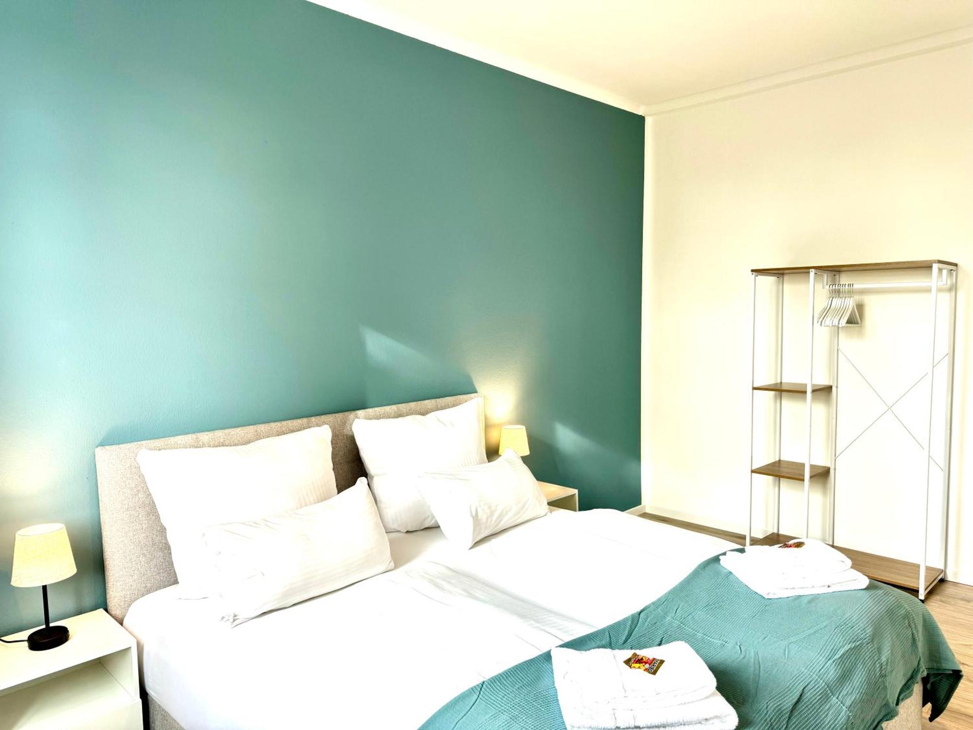 Apartment E&k Living - - Design - Kitchen - Free Parking Gersthofen